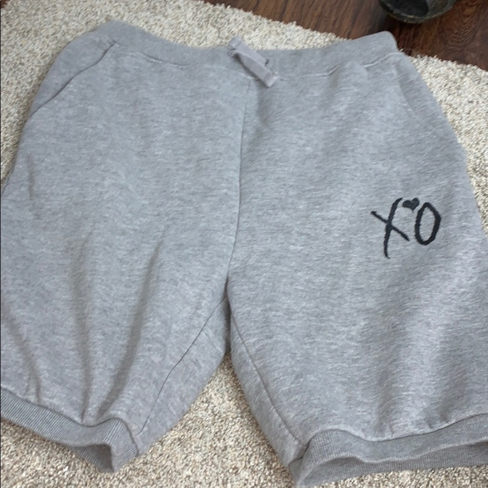 the weekend xo grey shorts